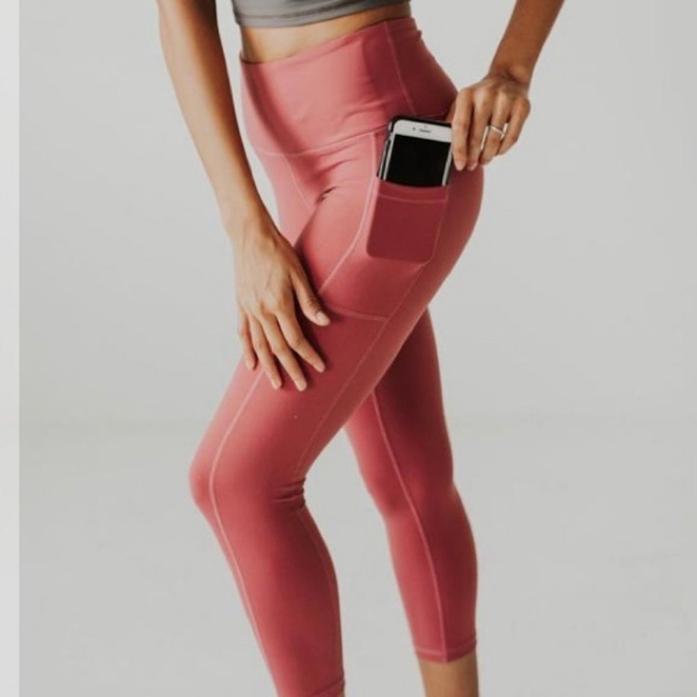 Senita Athletics Ellie Tights in Marsala - Size L